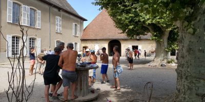 Le camping le Château à Hauterives