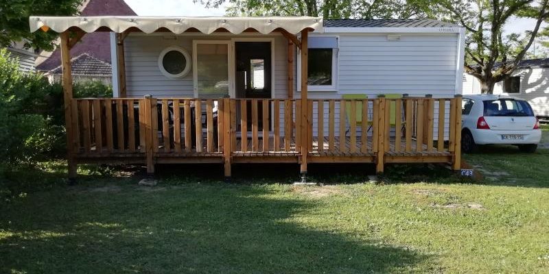 mobile home-2 chambres-camping-hauterives